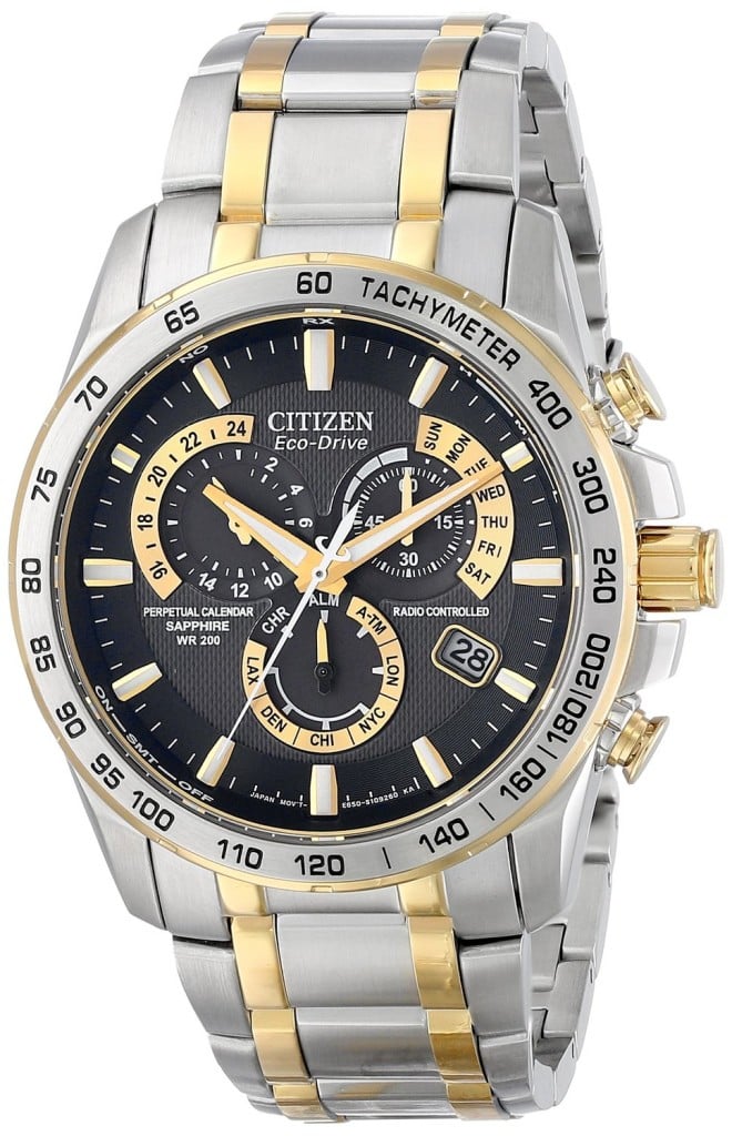 Citizen Men's AT4004-52E "Perpetual Chrono A-T" Two-Tone Stainless Steel Watch