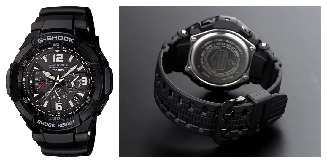 G-SHOCK Men's The G-Aviation Atomic Timekeeping GW3000BB-1A