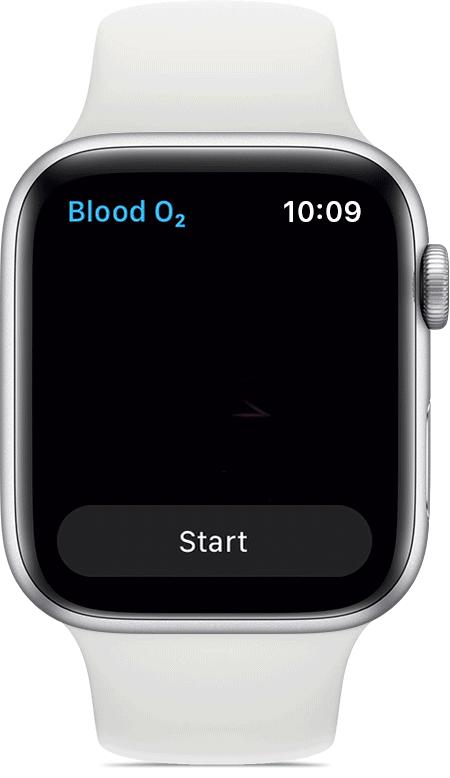 apple watch series 6 blood oxygen monitor gif