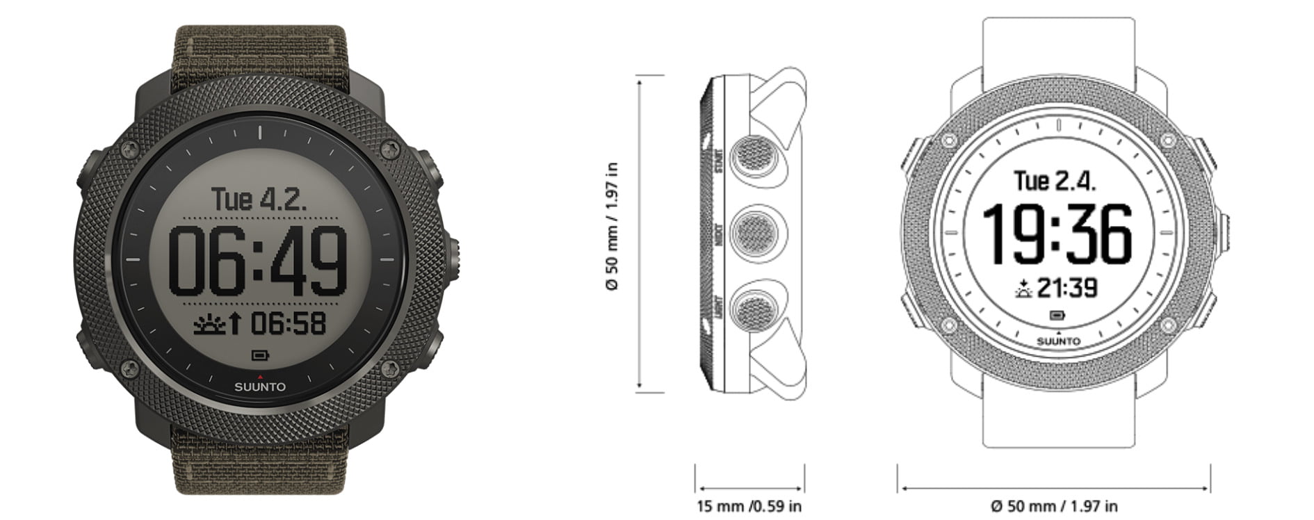 suunto traverse alpha best military watch